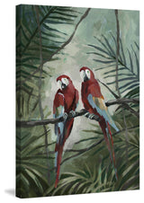 "Side by Side II" Painting Print on Wrapped Canvas, 16"x24"