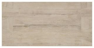 Bristol Cracked Oak Coffee Table, by Kosas Home, Meadow White