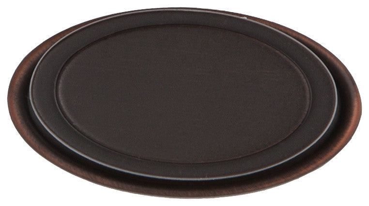 Sumner Street Home Hardware Ovaline Knob, Small, Oil Rubbed Bronze