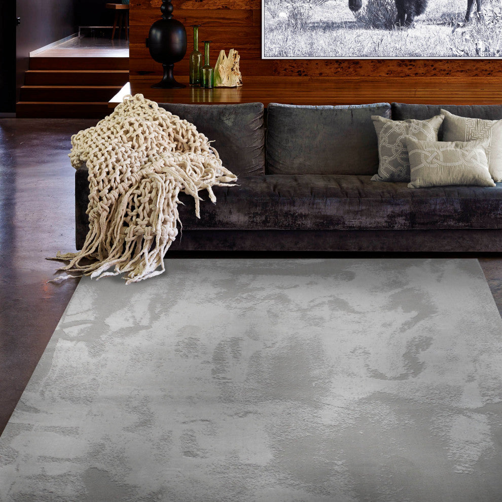 Smudge 9'10" X 13'1" Ft Power Loomed Indoor Rug