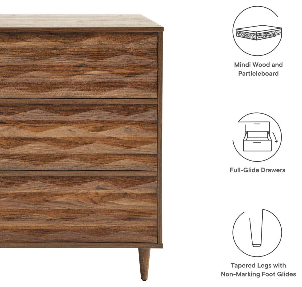 MODWAY Vespera 6-Drawer Dresser
