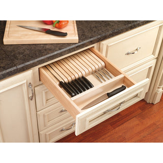Wood Trim To Fit Knife Block Drawer Insert Organizer