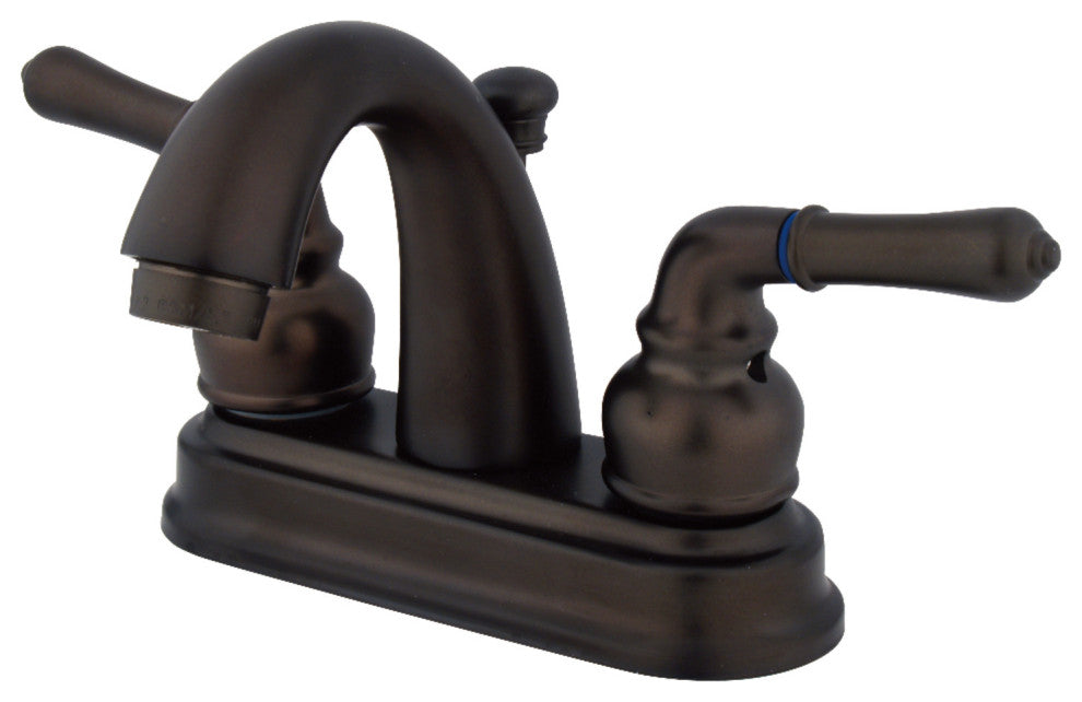 Kingston Brass 4" Centerset Bathroom Faucet, Oil Rubbed Bronze