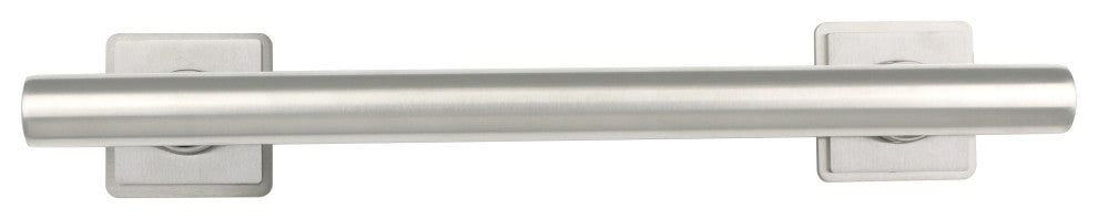 Coronado Designer Straight Bathroom Shower Grab Bar, Satin, 12"