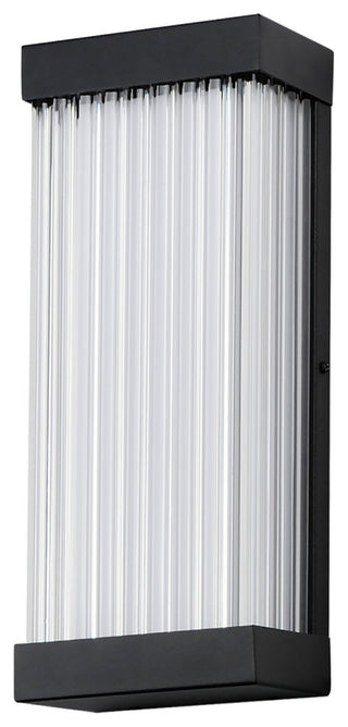 ET2 E30230-122 Acropolis 14" Tall LED Outdoor Wall Sconce - Black