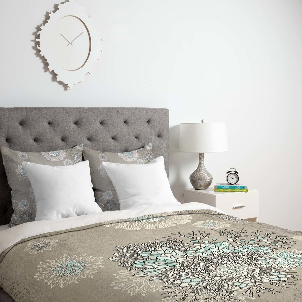 Deny Designs Iveta Abolina French Blue Duvet Cover - Lightweight
