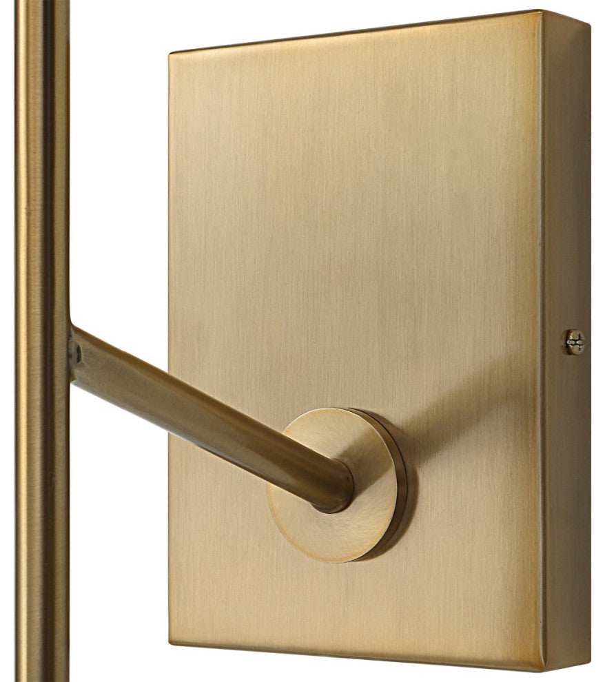 Uttermost Telesto 1-Light Brass Sconce 22553