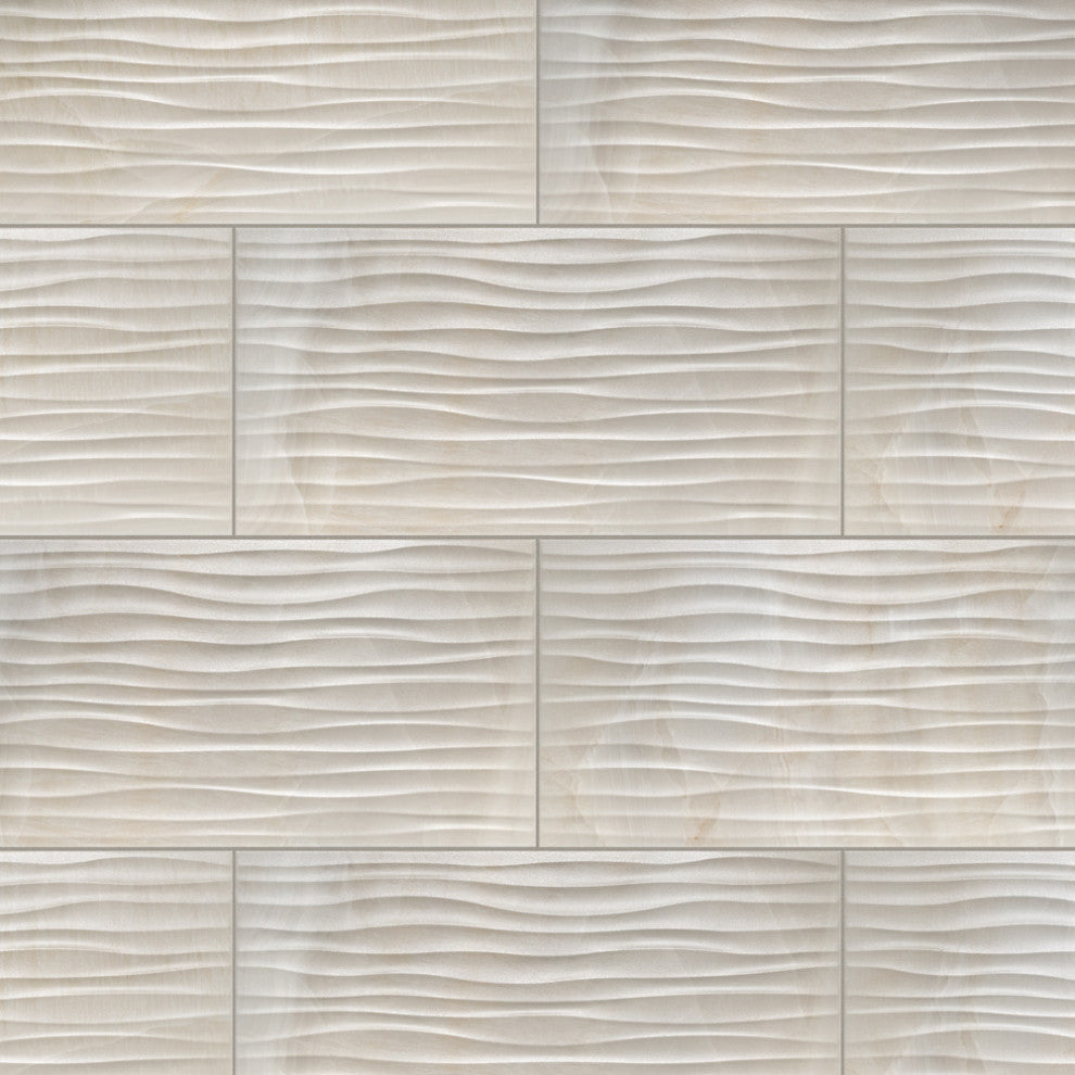 Deco Dubai Pearl Porcelain Wall Tile, Sample