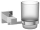 Eviva Holdy Tooth Brush Holder, Brushed Nickel