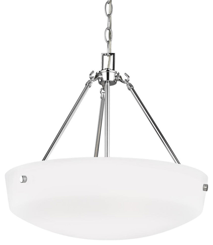 Generation Lighting 6615203 Kerrville 3 Light 19"W Pendant - Brushed Nickel