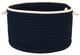 Colonial Mills Basket Doodle Edge Navy Round