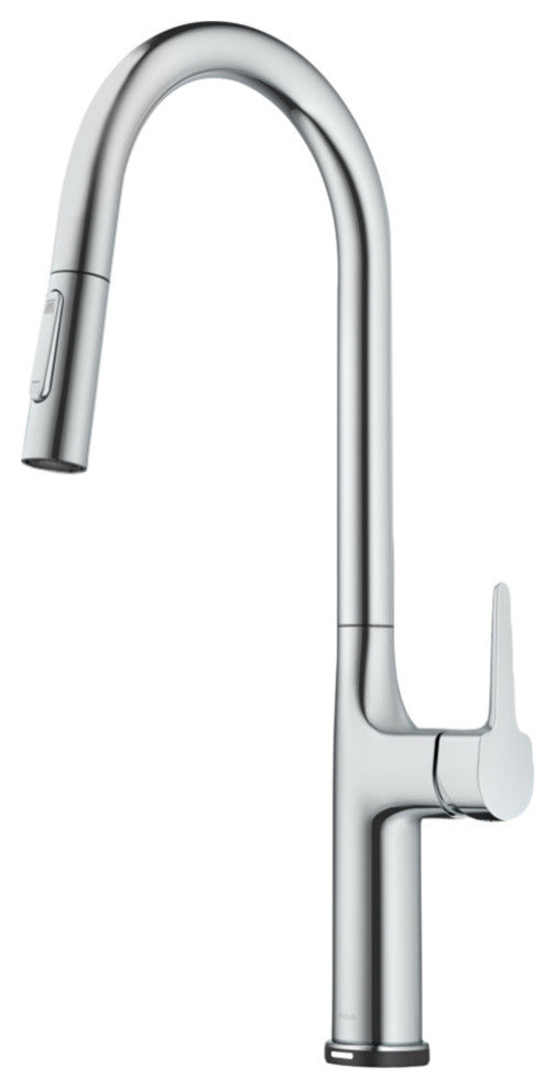 Oletto Pull-Down 1-Hole Kitchen Faucet, Chrome, Model Ktf-3101ch