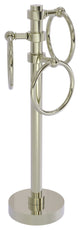 Vanity Top 3 Towel Ring, Polished Nickel