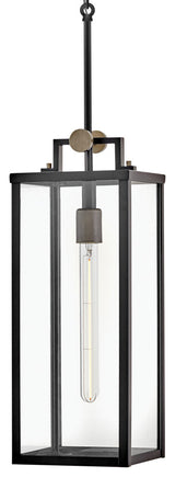 Hinkley Lighting 23012 Catalina 8"W Outdoor Mini Pendant - Black