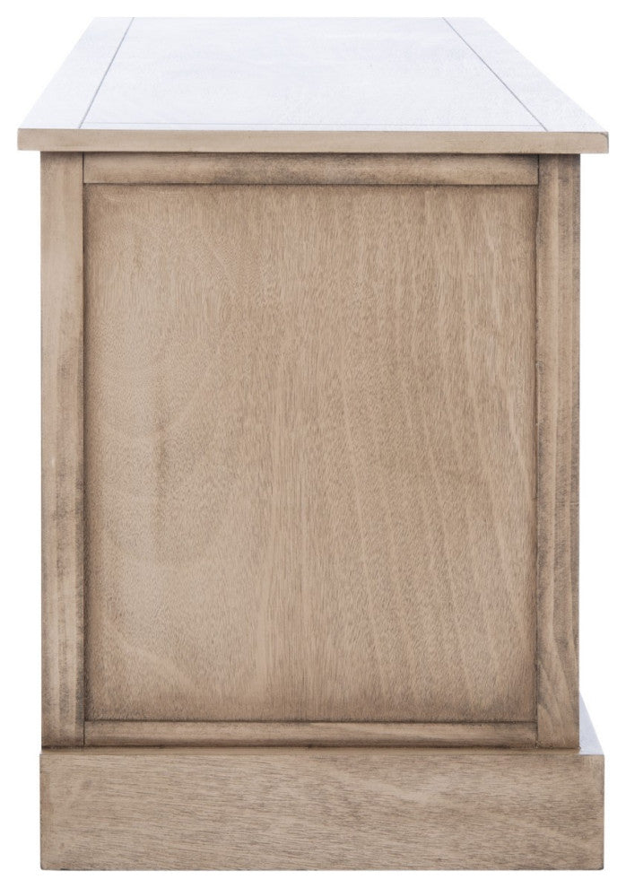 Safavieh Landers 3 Drawer Storage Bench, Sand