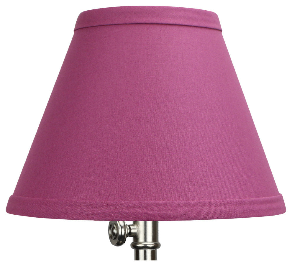 Fenchel Shades, 4"x8"x6" Bulb Clip Attachment Empire Lamp Shade, Linen