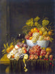 Tile Mural Still Life With Grapes By Adriaen Van Utrecht, 6"x8", Glossy