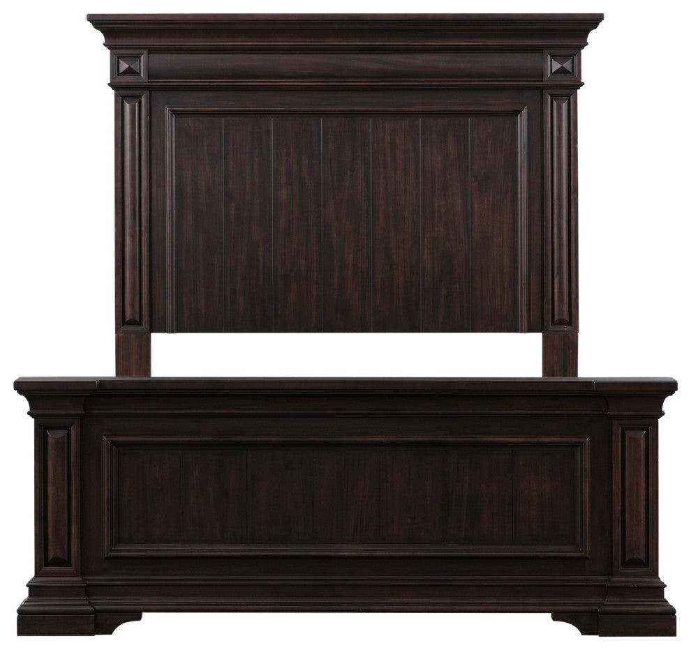 Stamford Brown Queen Panel Bed