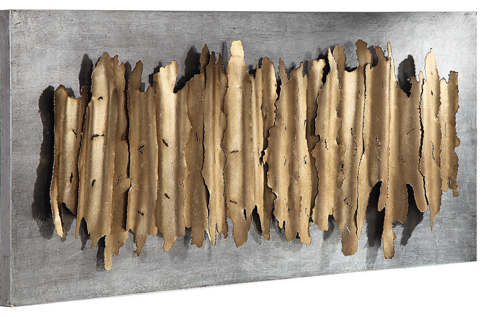 Uttermost Lev Gold Metal Wall Decor