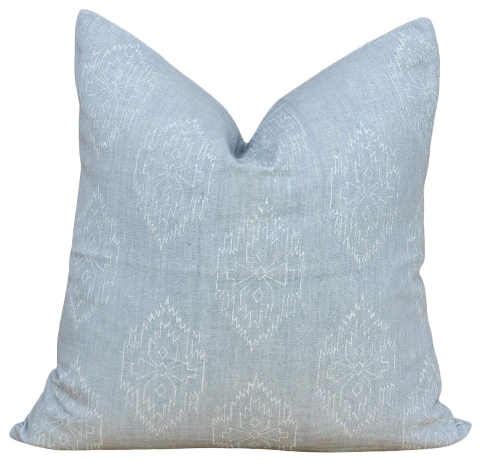 Chimalli Aztec Block Print Pillow