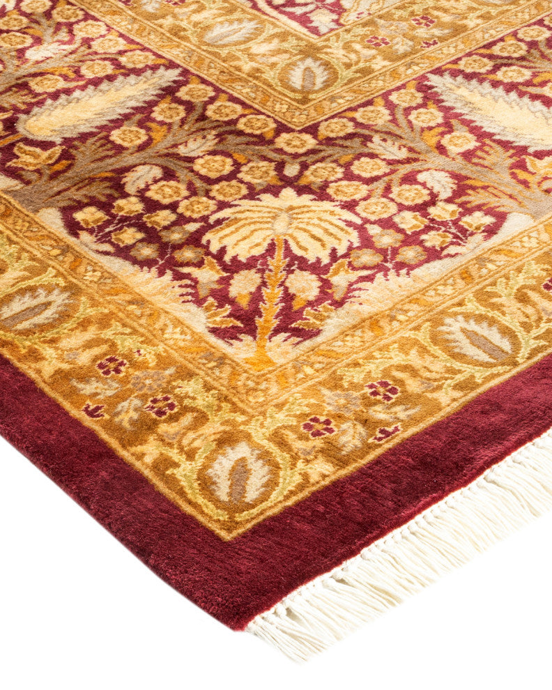 Mogul, One-of-a-Kind Hand-Knotted Area Rug Orange, 9'1"x11'10"