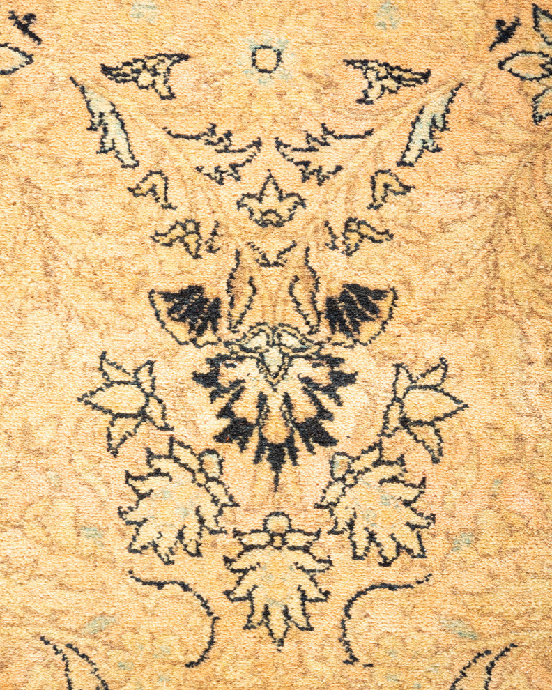 Mogul, One-of-a-Kind Hand-Knotted Area Rug  - Beige, 6' 0" x 9' 3"