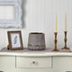 8.5" Regal Stone Decorative Planter With Gold Accents