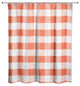 Red Buffalo Check Plaid Shower Curtain