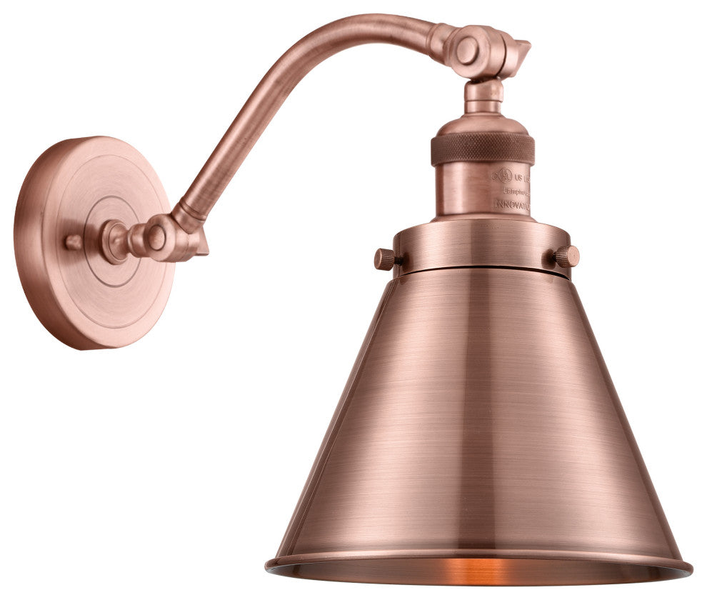 INNOVATIONS LIGHTING 515-1W-AC-M13-AC Appalachian 1 Light Sconce