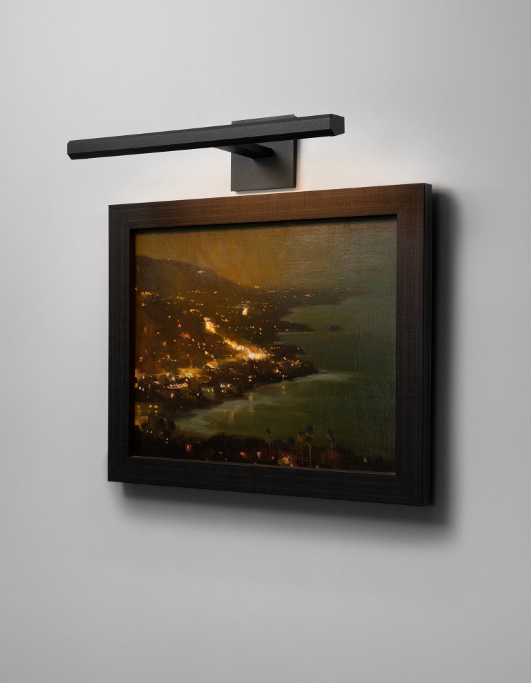 Cerno Art Light, 48"W, Black, 2700K, Hardwire 120V Dimmable
