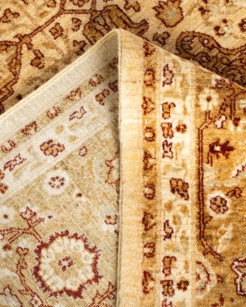 Tamu One-of-a-Kind Hand-Knotted Area Rug Ivory, 9'2"x12'0"