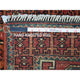 TomatoRed Afghan Ersari Elephant Feet Design 100% Wool Oriental Rug  2'0" x 3'0"