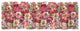 Pink Posies Window Valance