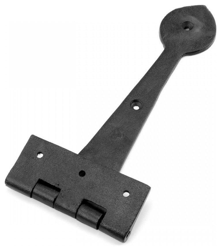Black Wrought Iron Strap Hinge Pack of 10 Kitchen Cabinet Door Gate Hinges