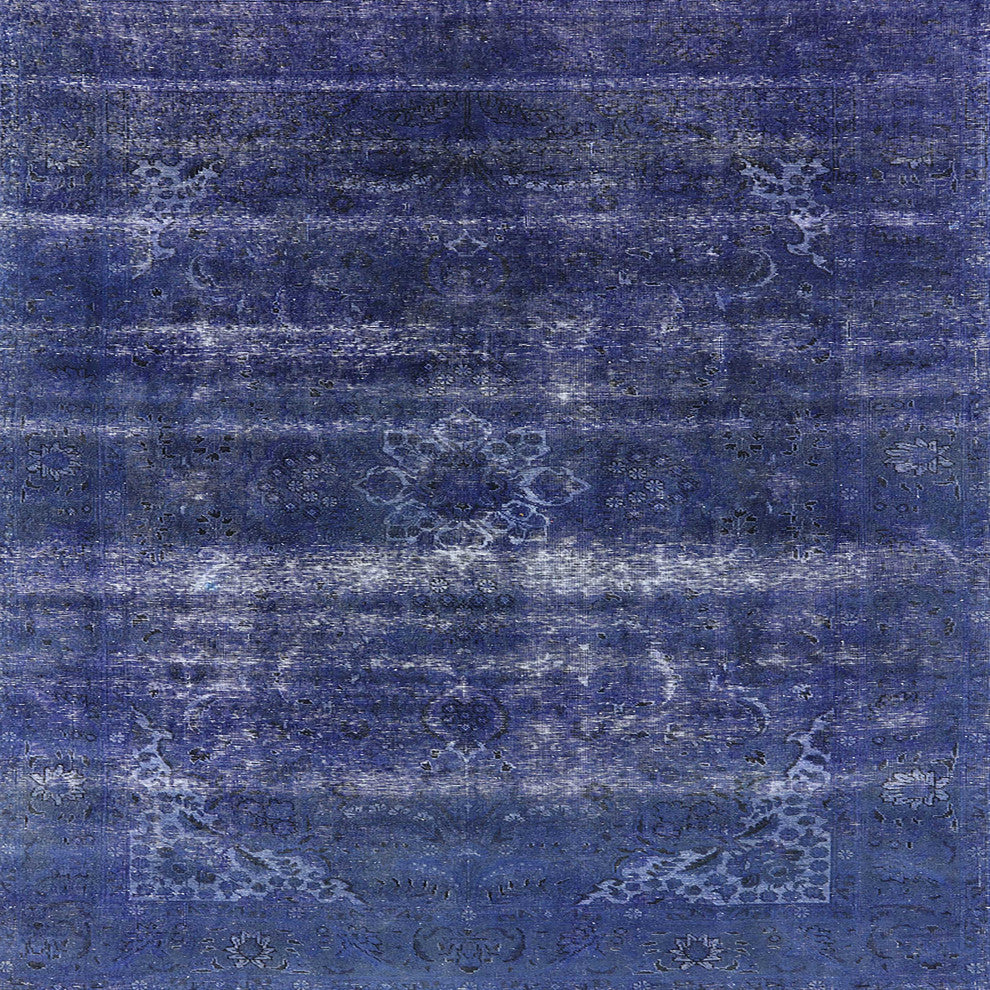Ahgly Company Indoor Square Mid-Century Modern Area Rugs, 8' Square