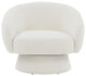 Safavieh Couture Petryna Boucle Accent Chair Ivory