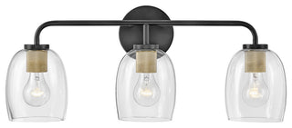 Lark Percy Bathroom Vanity Light, Black, 24"