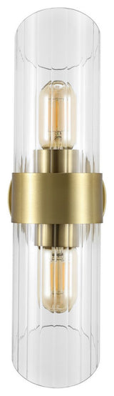 Safavieh Eytan 2Lt 6.25" Wall Sconce, Brass