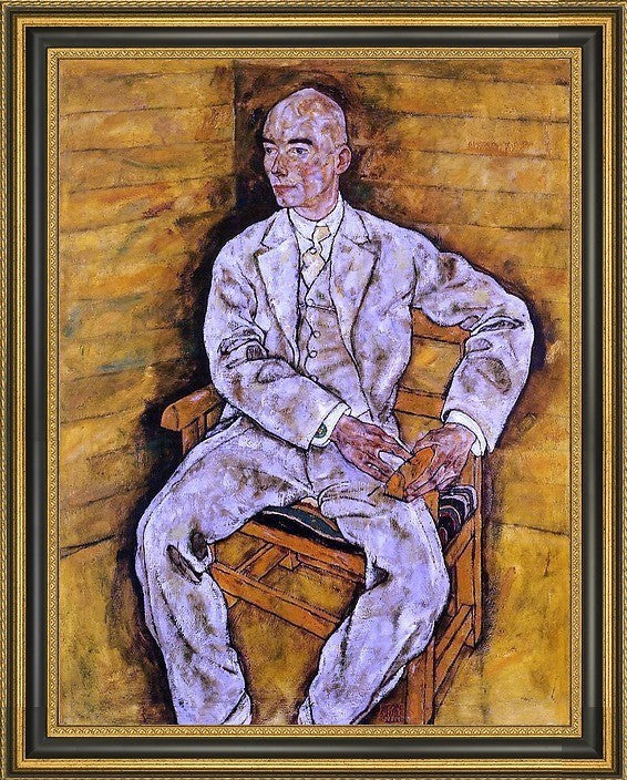 Egon Schiele Portrait Victor Ritter von Bauer