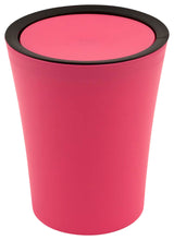 Mini Round Flip Bin, Pink
