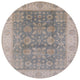 Ahgly Company Indoor Round Mid-Century Modern Area Rugs, 7' Round