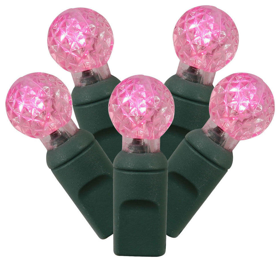 50Lt Led Pink/Gw G12 Ec Set 25'L
