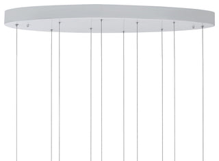 Carolina LED Chandelier With Pewter Finish