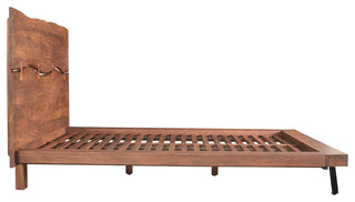 Madagascar Platform Bed Queen, Brown