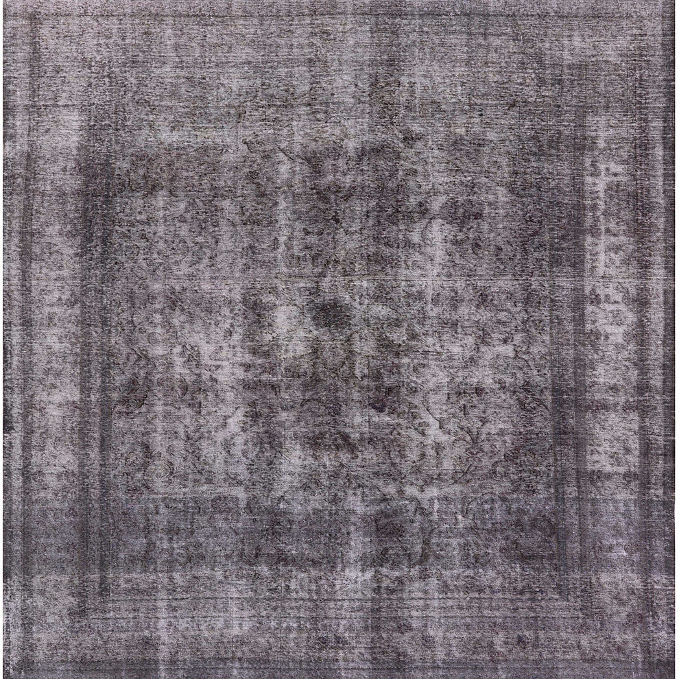 Ahgly Company Indoor Square Mid-Century Modern Area Rugs, 8' Square