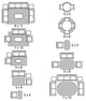 Galleria 7866-140 Area Rug, Silver, 3'3"x5'3"