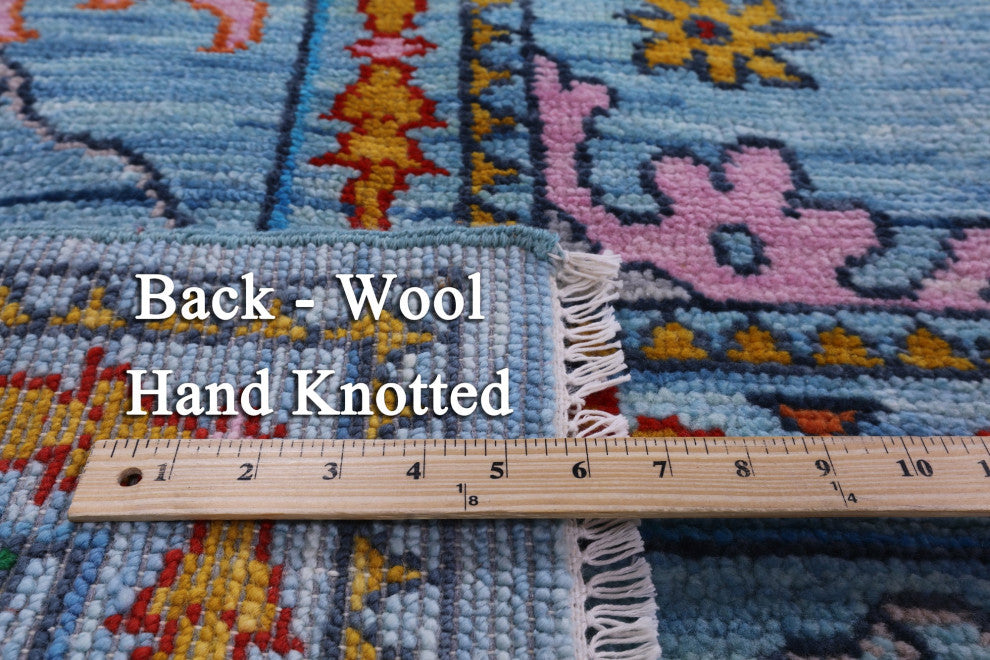 Turkish Oushak Hand-Knotted Wool Rug 12' 3" X 14' 11" - Q13351