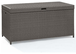 Palm Harbor Outdoor Wicker Storage Bin