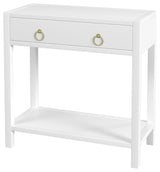 Butler Specialty Lark 30" White Wood 1-Drawer Nightstand