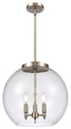 Athens Pendant, Brushed Satin Nickel, Seedy, Seedy